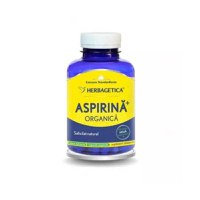 Aspirina organica, 120 capsule, Herbagetica - 1