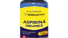 Aspirina Organica, 30 capsule, Herbagetica