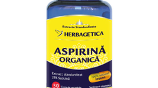 Aspirina Organica, 30 capsule, Herbagetica