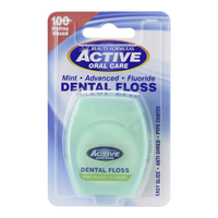 Ata dentara ceruita cu Fluor si aroma de Menta, 100 m, Beauty Formulas - 1