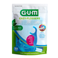 Ata dentara Easy Flossers, 90 bucati, Sunstar Gum - 1
