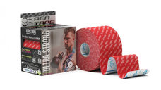 Banda Kinesiologica cu extra adeziv Ultra Strong 5cmx5m, pentru sportivi, Rea Tape - Negru