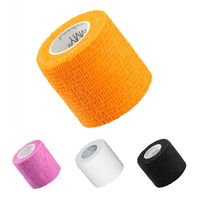 Bandaj elastic autoadeziv Vitammy Autoband, 5 x 450 cm - Roz - 1