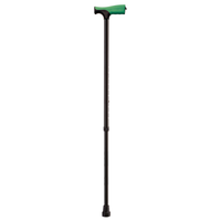 Baston reglabil cu maner rosu, verde sau albastru - Albastru - 1