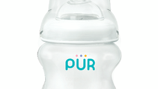 Biberon Comfort cu gura larga, 150ml, PUR