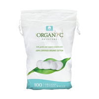 Bile de vata din bumbac organic, 100 bucati, Organyc - 1