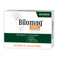 Bilomag forte memorie, 120 capsule, Zdrovit - 1