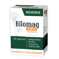 Bilomag forte memorie, 60 capsule, Zdrovit - 1