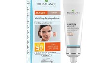 Bio Balance Crema solara, matifianta, ten acneic si gras, Medium, SPF 50+, 40ml