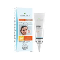 Bio Balance Crema solara, matifianta, ten acneic si gras, Medium, SPF 50+, 40ml - 1