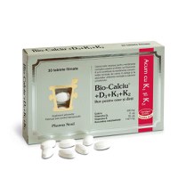 Bio Calciu D3 K1 K2, Pharma Nord, 30 tablete filmate - 1