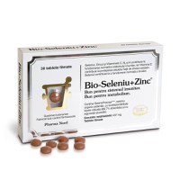 Bio-Seleniu + Zinc, 30 tablete, Pharma Nord - 1