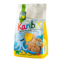 Biscuiti bio din faina integrala de ovaz indulciti cu fructe Karibix, 125g, Bohlsener Muhle - 1