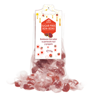 Bomboane fara zahar propolis, portocale rosii, 70g, Apidava - 1