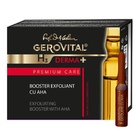 Booster exfoliant cu AHA H3 Derma+ Premium Care, 4 fiole, Gerovital - 1