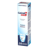 Calcidin 600 mg, 20 comprimate efervescente, Zdrovit - 1