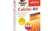 Calciu + D3, 30 + 10 comprimate, Doppelherz