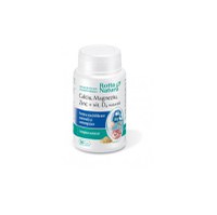Calciu, magneziu, zinc, vitamina D2 naturala, 30 capsule, Rotta Natura - 1