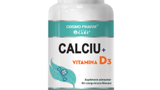 Calciu+Vitamina D3, 30 tablete, Cosmo Pharm