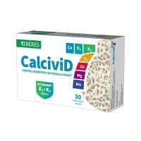 Calcivid, 30 comprimate filmate, Beres - 1