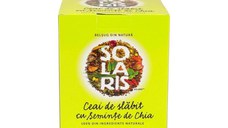 Ceai de slabit cu seminte de chia, 20 plicuri, Solaris