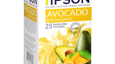 Ceai Eco avocado, lamaie si ghimbir, 25 plicuri, Tipson