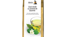 Ceai verde cu aroma de iasomie, 35 g, Alevia