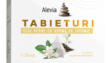 Ceai verde cu aroma de iasomie Tabieturi, 12 plicuri, Alevia
