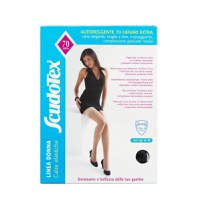 Ciorapi compresivi medicinali pana la coapsa 70 DEN - Negru, XL - 1