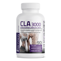 CLA 3000 acid linoleic conjugat, 90 capsule, Bronson Laboratories - 1