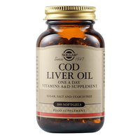 Cod Liver Oil, 100 capsule moi, Solgar - 1