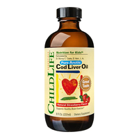 Cod Liver Oil Childlife Essentials, 237 ml, Secom - 1