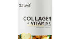 Colagen cu Vitamina C, aroma de ananas, 400g, OstroVit