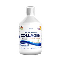 Colagen Hidrolizat Lichid MAN 10000Mg pentru barbati, Tip 1 si 3, 500ml, Swedish Nutra - 1