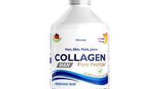 Colagen Hidrolizat Lichid MAN 10000Mg pentru barbati, Tip 1 si 3, 500ml, Swedish Nutra