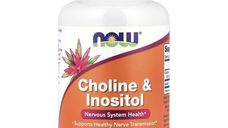 Colina cu Inositol, 100 capsule, Now Foods