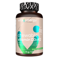 Complex de Vitamina D3 si K2, 30 tablete, Vitaxynergy - 1