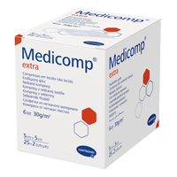 Comprese sterile Medicomp Extra, 5*5 cm, 25 bucati, HartMann - 1