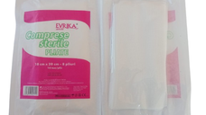 Comprese sterile netesute, pliate, 10*20 cm, 10 bucati, Evrika Quality