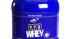 Concentrat Proteic, Pro Whey, ciocolata alba cu zmeura, 450g, Pro Nutrition