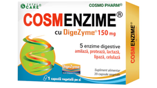 Cosmenzime, 150 mg, 20 comprimate, Cosmo Pharm