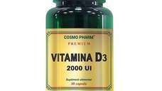 Cosmo Vitamina d3 2000 ui, 60 capsule