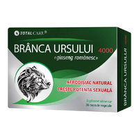 Cosmopharm Branca ursului 400 mg, 30 capsule - 1