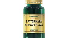 Cosmopharm Premium Nattokinaza Serrapeptaza, 30 capsule
