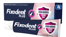 Crema adeziva pentru proteza dentara Food Barrier, 40 g, Fixodent Plus