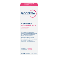 Crema calmanta Sensibio Defensive Rich, 40 ml, Bioderma - 1
