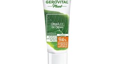 Crema CC mediu matifianta Poliplant Microbiom Protect Plant, 30 ml, Gerovital