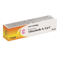Crema cu vitaminele A, E si C Santaderm, 50 ml, Viva Pharma - 1
