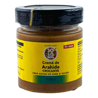 Crema de arahide crocanta, 200 g, Solaris - 1