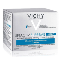 Crema de Noapte antirid pentru toate tipurile de ten Liftactiv Supreme, 50 ml, Vichy - 1